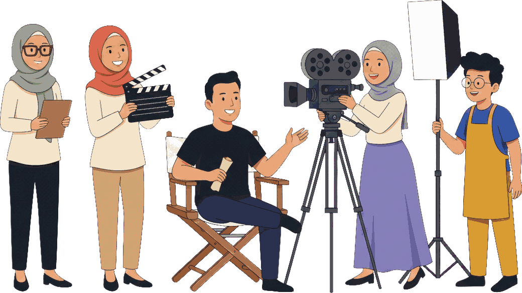 Tim studio pakpepibikin: sutradara & kru